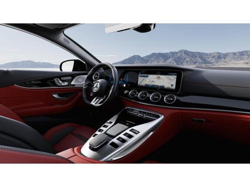 obsidian black metallic 2026 Mercedes-Benz AMG GT 43 4-Door