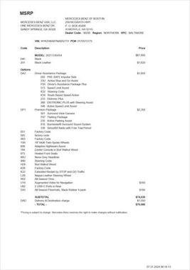 2021 Mercedes-Benz E-Class E 450 4MATIC All-Terrain