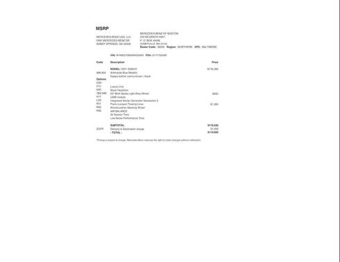 2021 Mercedes-Benz S-Class S 580 4MATIC