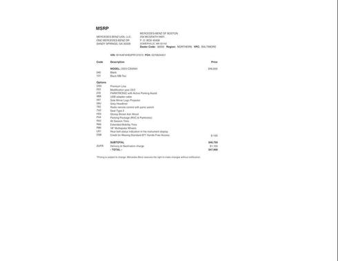 2023 Mercedes-Benz C-Class C 300 4MATIC