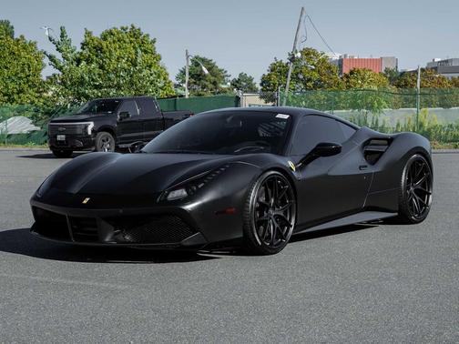Nero Daytona Metallic 2017 Ferrari 488 GTB Coupe