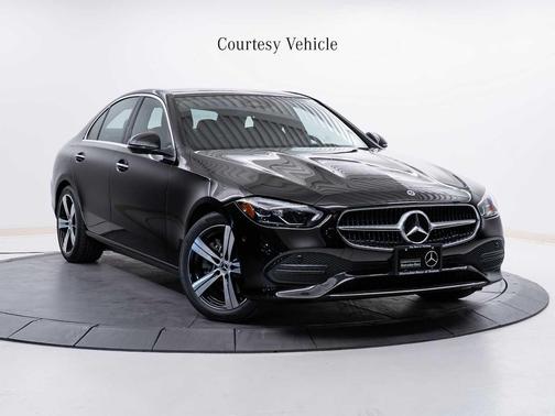 Black 2026 Mercedes-Benz C-Class C 300 4MATIC