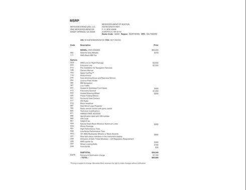 2025 Mercedes-Benz C-Class C 300 4MATIC