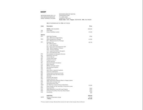 2025 Mercedes-Benz AMG GLA 35 4MATIC