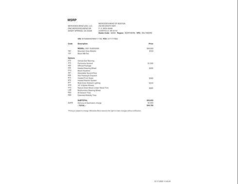 2021 Mercedes-Benz GLB 250 4MATIC