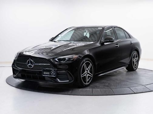 Black 2023 Mercedes-Benz C-Class C 300 4MATIC