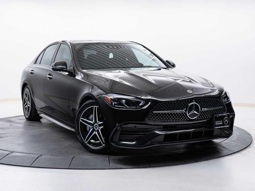 Black 2023 Mercedes-Benz C-Class C 300 4MATIC