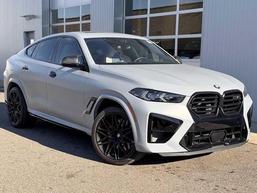 Brooklyn Grey Metallic 2025 BMW X6 M Sports Activity Coupe