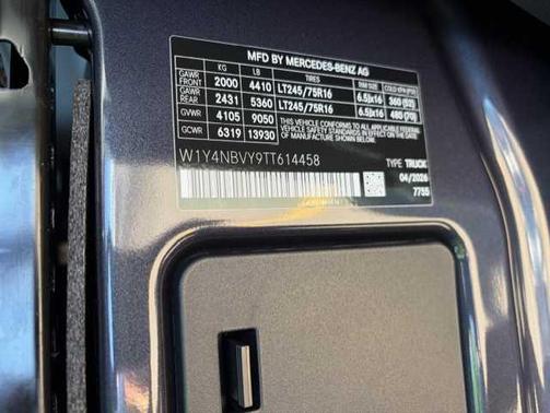 Tenorite Grey Metallic 2026 Mercedes-Benz Sprinter 2500 Standard Roof
