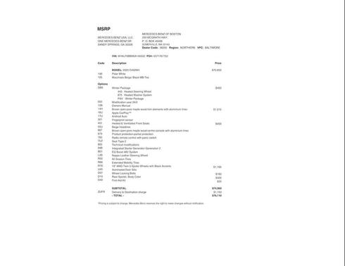 2025 Mercedes-Benz E-Class 4MATIC