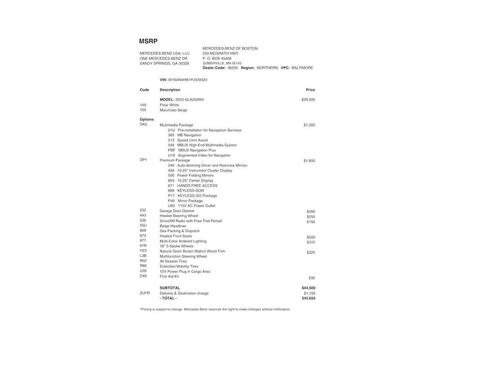 2023 Mercedes-Benz GLA 250 4MATIC