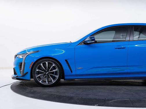 Electric Blue 2023 Cadillac CT4-V V-Series Blackwing