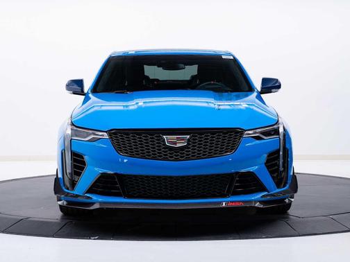 Electric Blue 2023 Cadillac CT4-V V-Series Blackwing