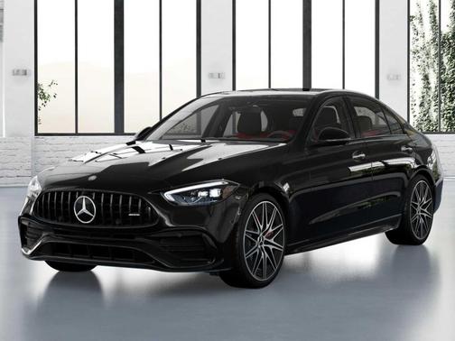 Obsidian Black Metallic 2026 Mercedes-Benz AMG C 43 4MATIC