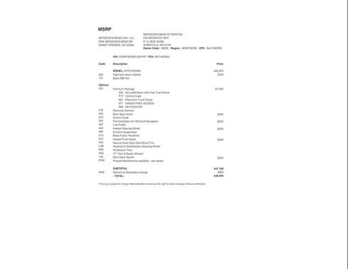 2019 Mercedes-Benz C-Class C 300 4MATIC