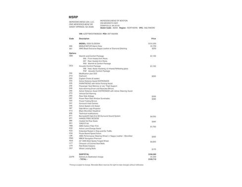 MANUFAKTUR Alpine Grey 2026 Mercedes-Benz AMG GLS 63 Base