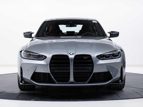 Skyscraper Gray Metallic 2024 BMW M3 Competition xDrive