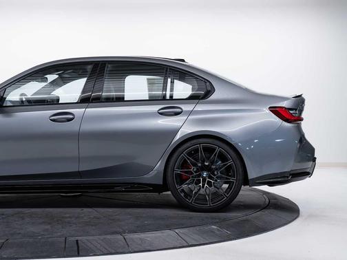 Skyscraper Gray Metallic 2024 BMW M3 Competition xDrive