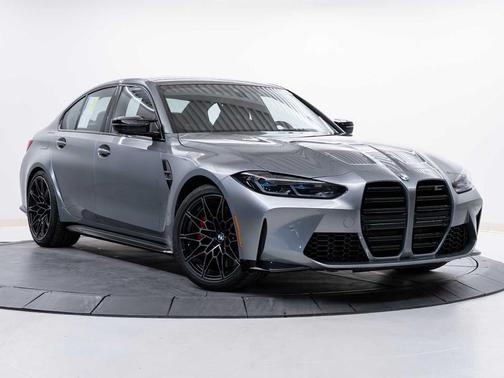 Skyscraper Gray Metallic 2024 BMW M3 Competition xDrive
