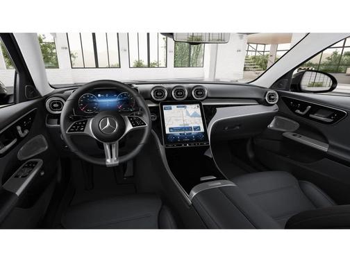 Obsidian Black Metallic 2026 Mercedes-Benz C-Class C 300 4MATIC