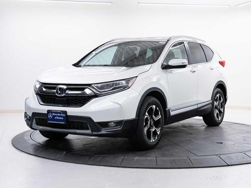 White Diamond Pearl 2018 Honda CR-V Touring