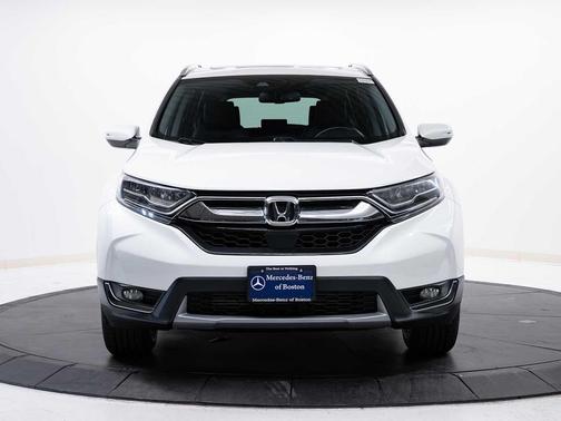 White Diamond Pearl 2018 Honda CR-V Touring
