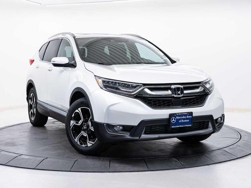 White Diamond Pearl 2018 Honda CR-V Touring