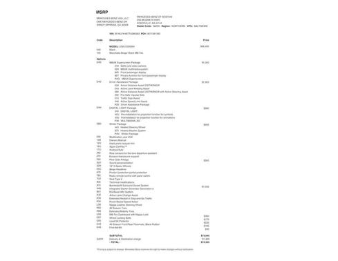 BLACK 2026 Mercedes-Benz E-Class E 350