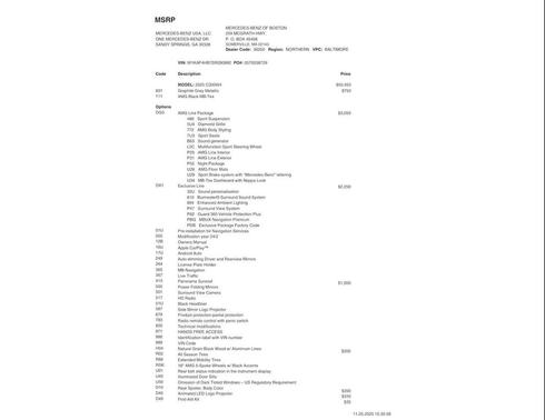 2025 Mercedes-Benz C-Class C 300 4MATIC