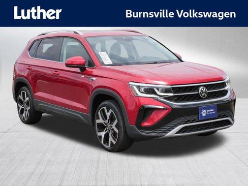 Kings Red Metallic 2022 Volkswagen Taos 1.5T SEL