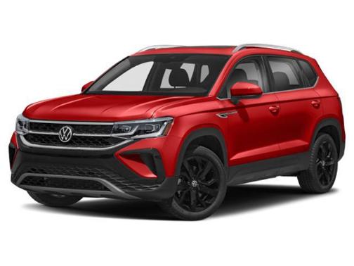 Kings Red Metallic 2022 Volkswagen Taos 1.5T SEL