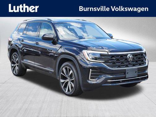 Deep Black Pearl 2024 Volkswagen Atlas 2.0T SEL Premium R-Line 4MOTION