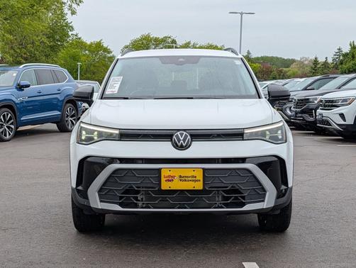 Pure White 2025 Volkswagen Taos 1.5T S
