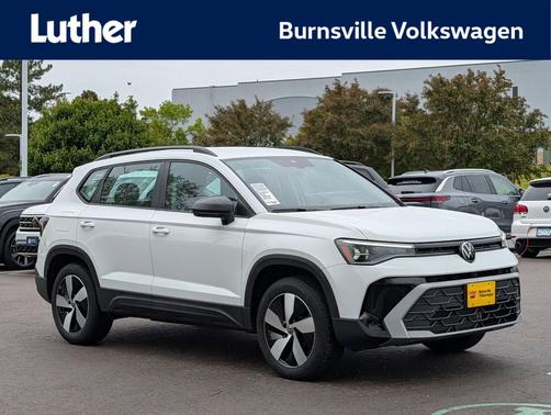 Pure White 2025 Volkswagen Taos 1.5T S