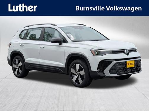 Pure White 2025 Volkswagen Taos 1.5T S