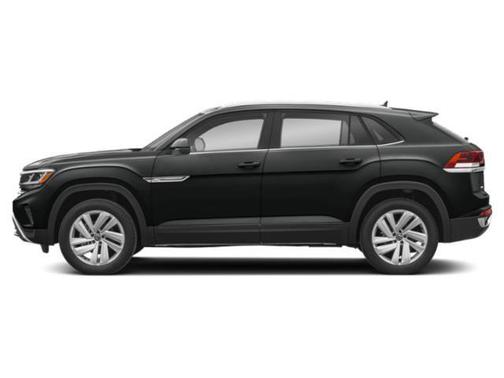 Deep Black Pearl 2023 Volkswagen Atlas Cross Sport 3.6L V6 SE w/Technology