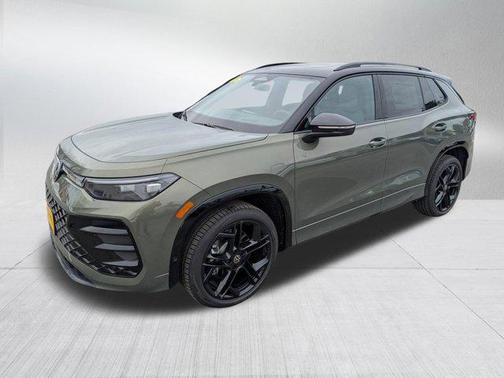 Avocado Green w/Deep Black Roof 2026 Volkswagen Tiguan 2.0T SE R-Line Black 4MOTION