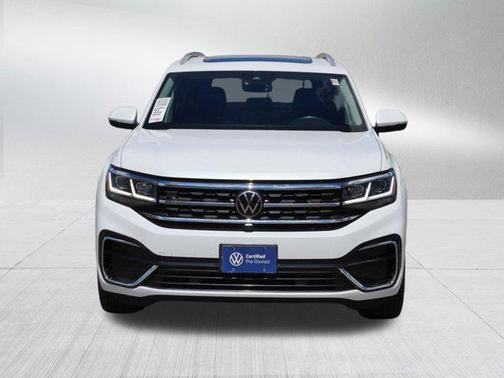 Opal White Pearl 2023 Volkswagen Atlas 3.6L SEL Premium