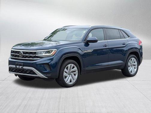 Tourmaline Blue Metallic 2023 Volkswagen Atlas Cross Sport 3.6L V6 SE w/Technology