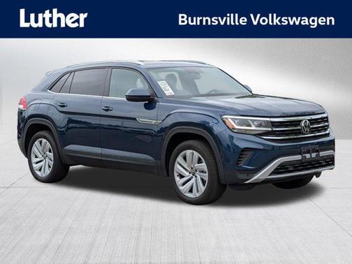 Tourmaline Blue Metallic 2023 Volkswagen Atlas Cross Sport 3.6L V6 SE w/Technology