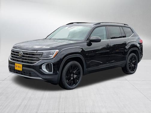 Deep Black Pearl 2026 Volkswagen Atlas 2.0T SE w/Technology 4MOTION
