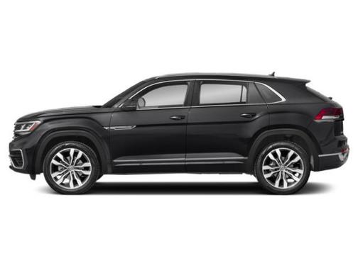 Deep Black Pearl 2023 Volkswagen Atlas Cross Sport 3.6L V6 SEL Premium R-Line