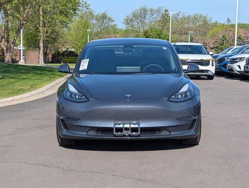 Gray 2022 Tesla Model 3 Performance