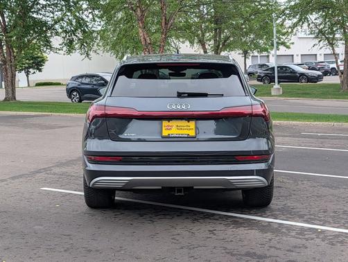 Gray 2019 Audi e-tron Premium Plus
