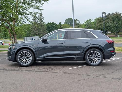 Gray 2019 Audi e-tron Premium Plus