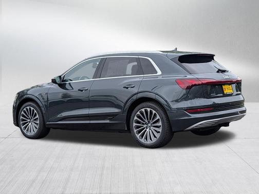 Gray 2019 Audi e-tron Premium Plus
