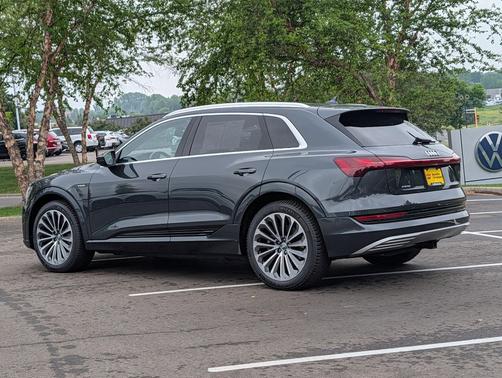 Gray 2019 Audi e-tron Premium Plus
