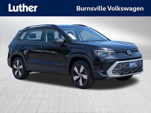 Deep Black Pearl 2025 Volkswagen Taos 1.5T S