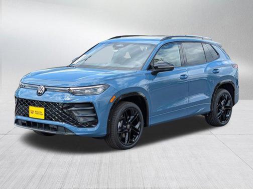 monterey blue pearl 2026 Volkswagen Tiguan 2.0T SE R-Line Black 4MOTION