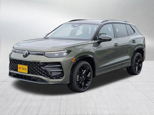 Avocado Green w/Deep Black Roof 2026 Volkswagen Tiguan 2.0T SE R-Line Black 4MOTION